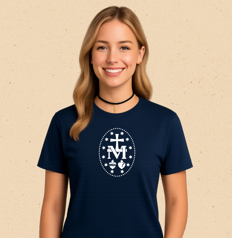 Medalha Milagrosa branca