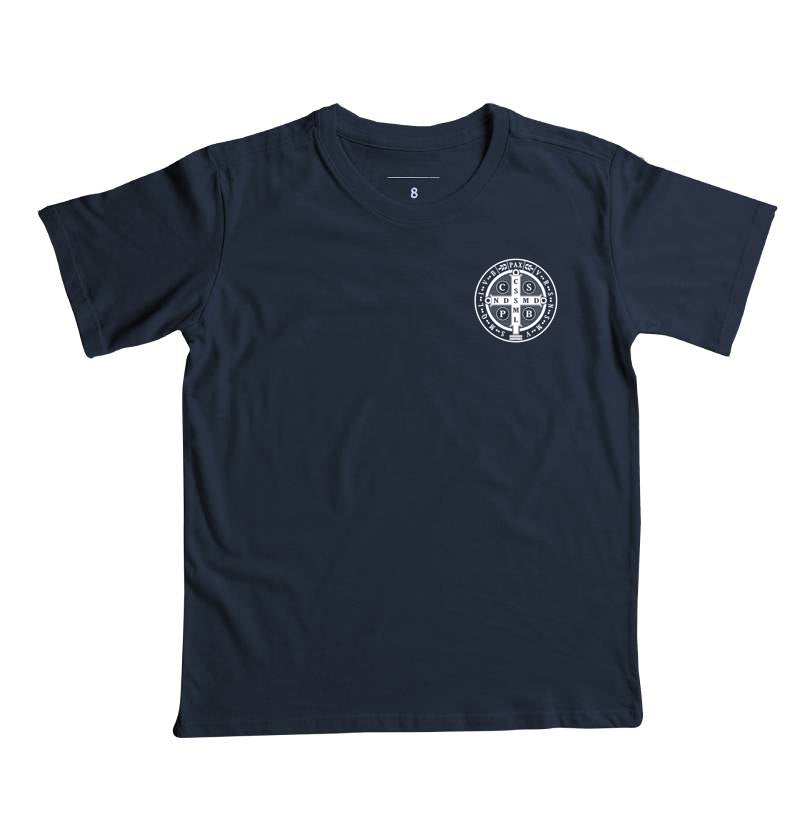 Camiseta Infantil São Bento medalha lateral