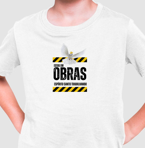 Camiseta Infantil Espírito Santo em Obra