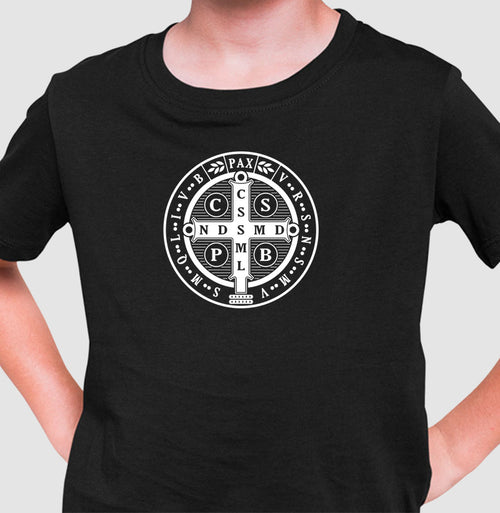 Camiseta Infantil Medalha de São Bento