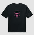 Camiseta Oversized Medalha Milagrosa rosa