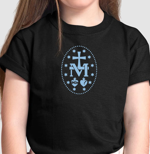 Camiseta Infantil Medalha Milagrosa