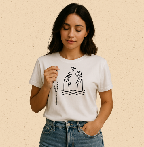 Camiseta Batismo e o Espírito Santo