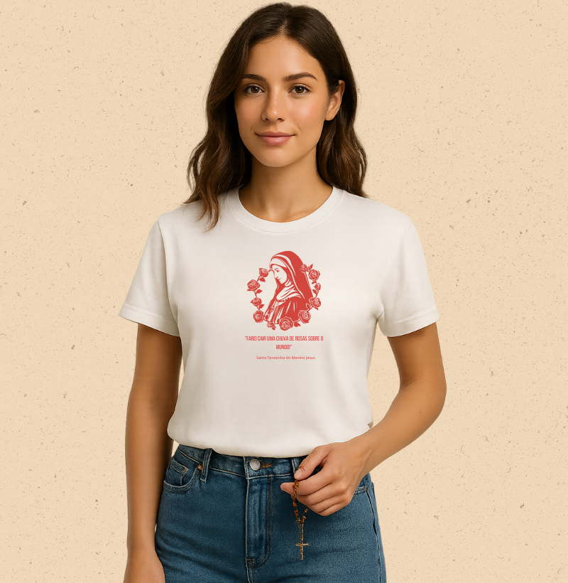 Santa Teresinha rosas