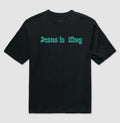 Camiseta Oversized Jesus é Rei