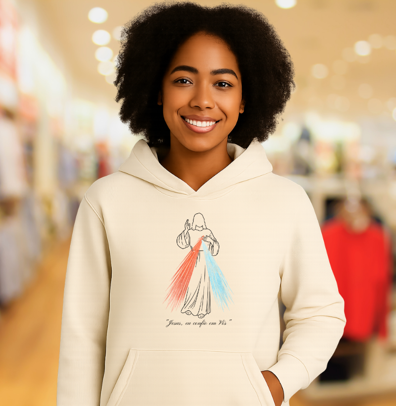 Hoodie Moletom Jesus Misericordioso