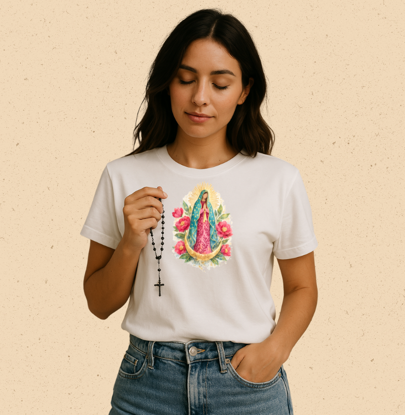 Nossa Senhora Guadalupe Aquarela