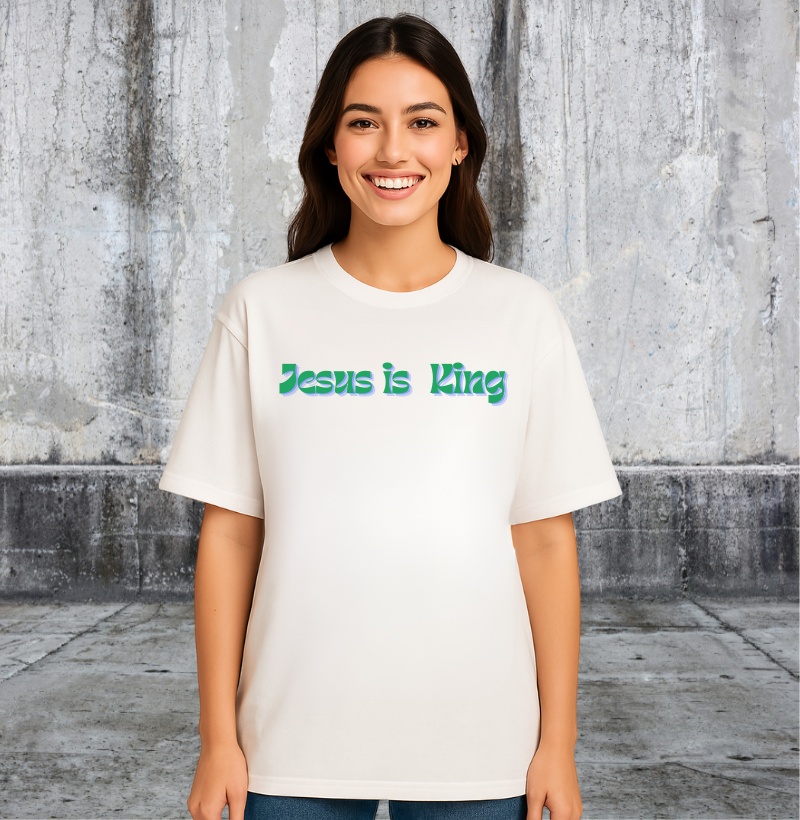 Jesus é Rei - OVERSIZED