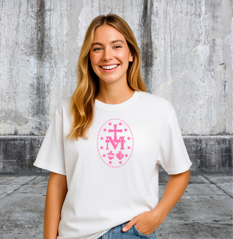 Medalha Milagrosa rosa