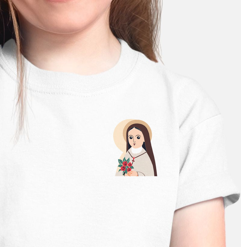 Camiseta Infantil Santa Teresinha do Menino Jesus