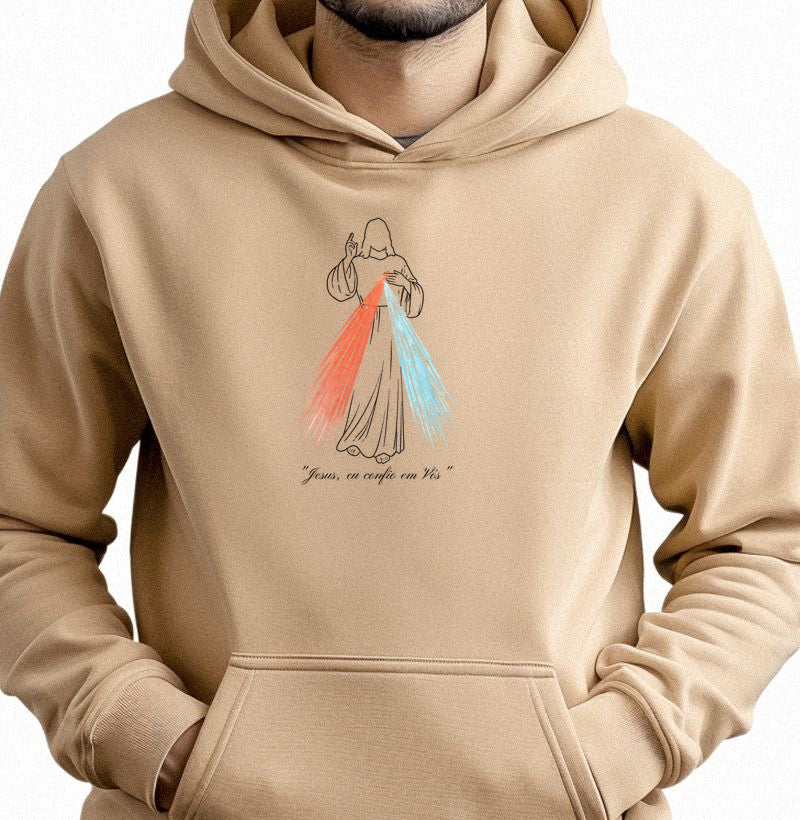 Hoodie Moletom Jesus Misericordioso