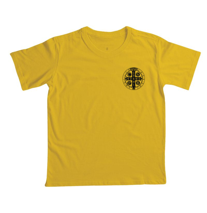 Camiseta Infantil São Bento medalha lateral