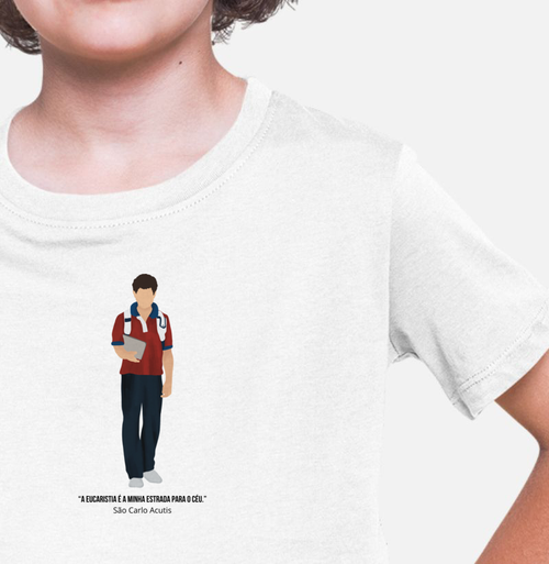 Camiseta Infantil Carlo Acutis