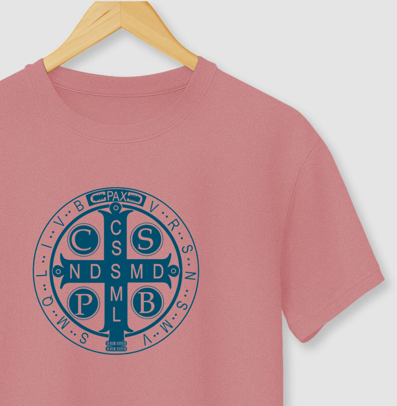 Medalha São Bento azul