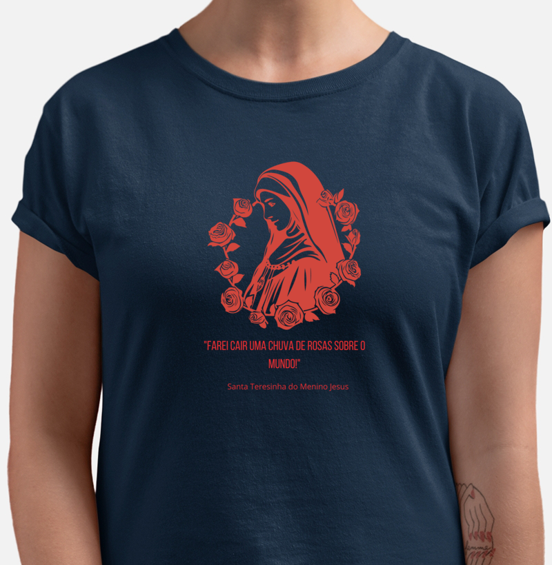 Santa Teresinha rosas