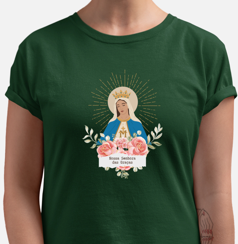 Nossa Senhora das Graças flores