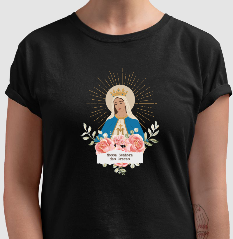 Nossa Senhora das Graças flores