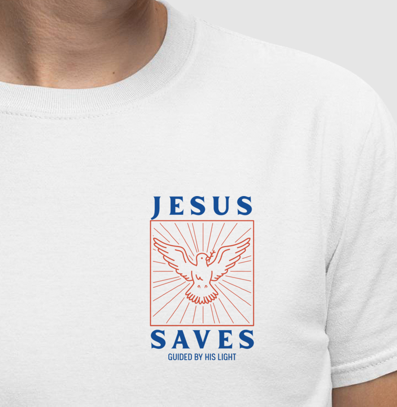 Camiseta Jesus Saves – Espírito Santo