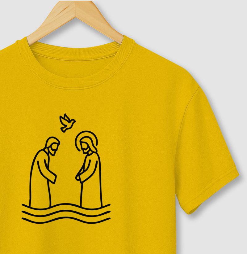 Camiseta Batismo e o Espírito Santo