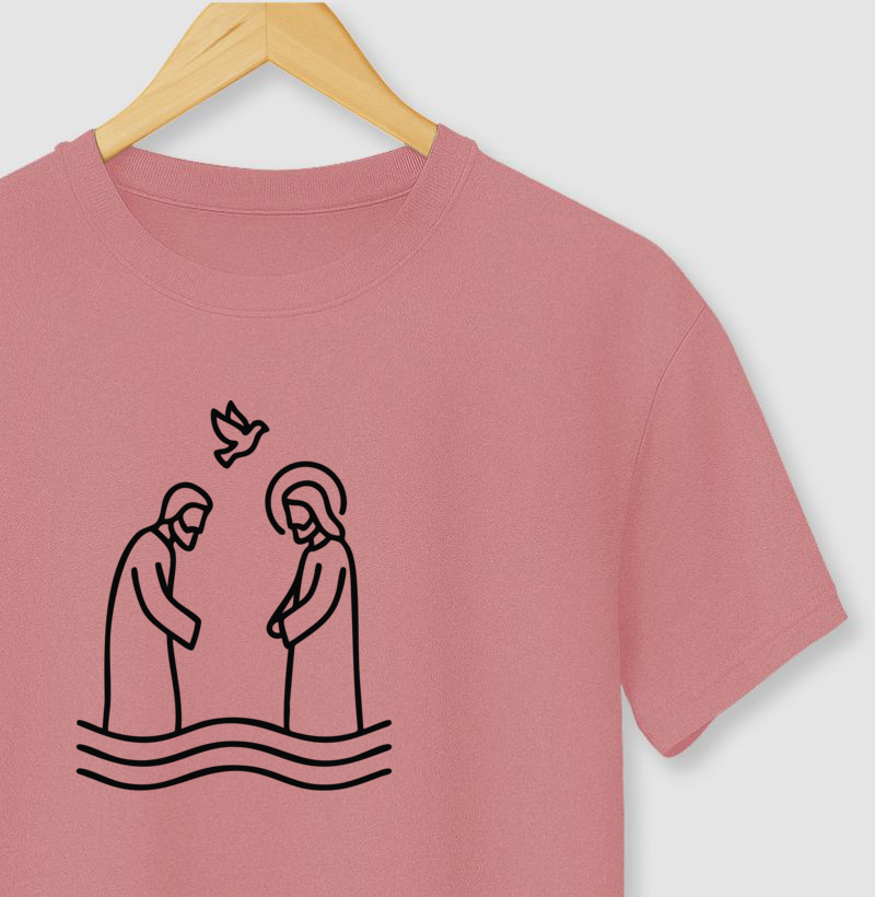 Camiseta Batismo e o Espírito Santo