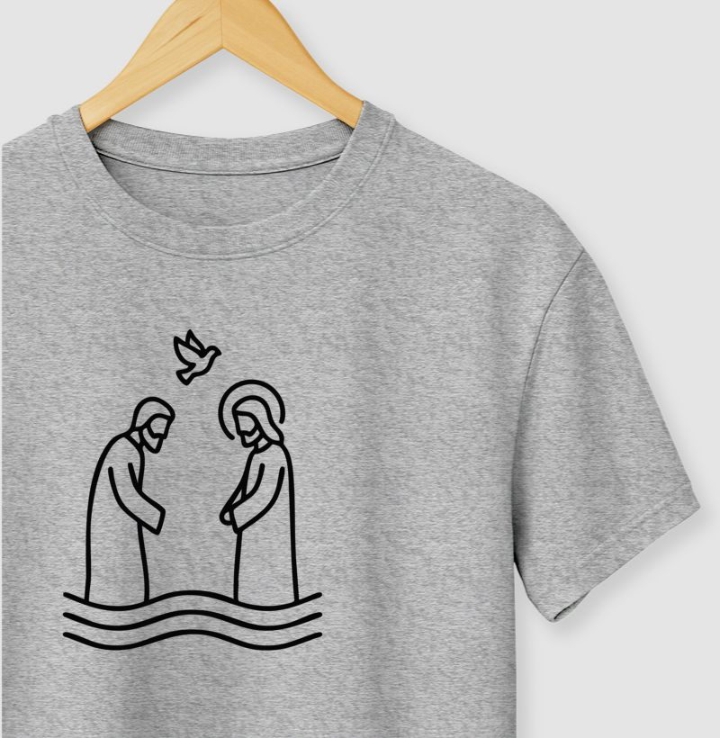 Camiseta Batismo e o Espírito Santo