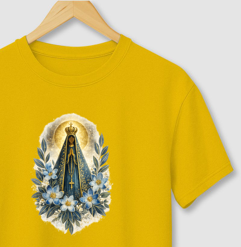 Camiseta Nossa Senhora Aparecida – Aquarela
