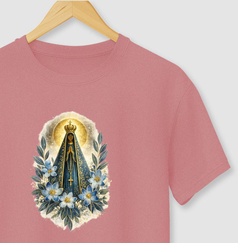 Camiseta Nossa Senhora Aparecida – Aquarela