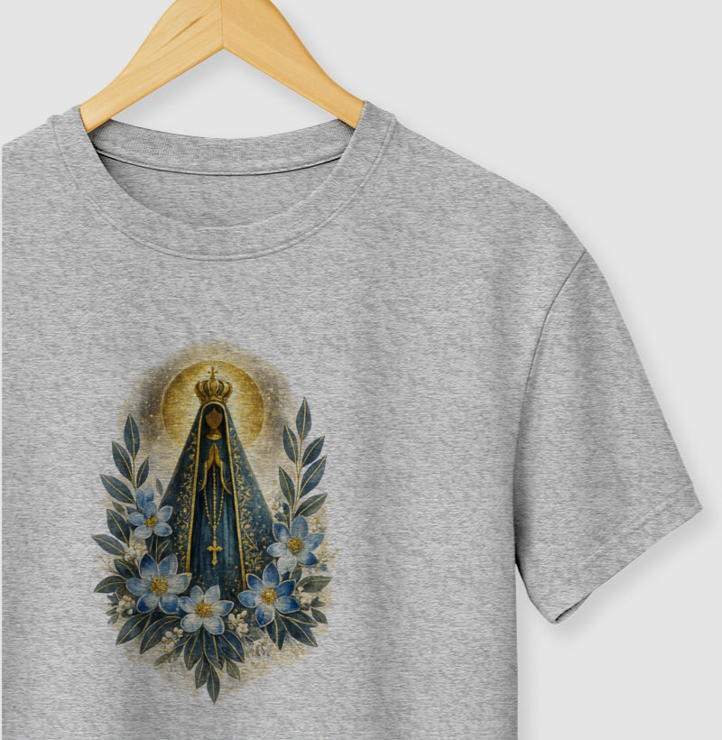 Camiseta Nossa Senhora Aparecida – Aquarela