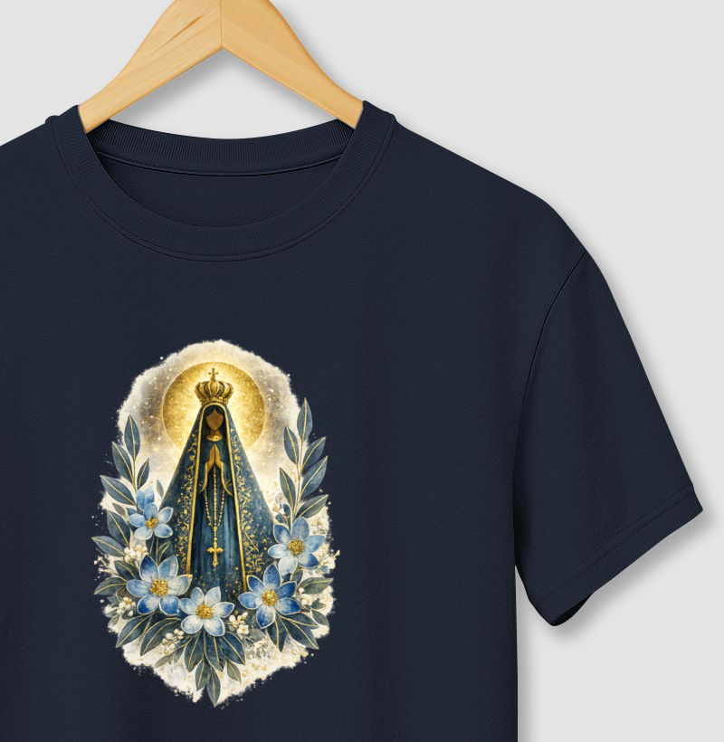Camiseta Nossa Senhora Aparecida – Aquarela