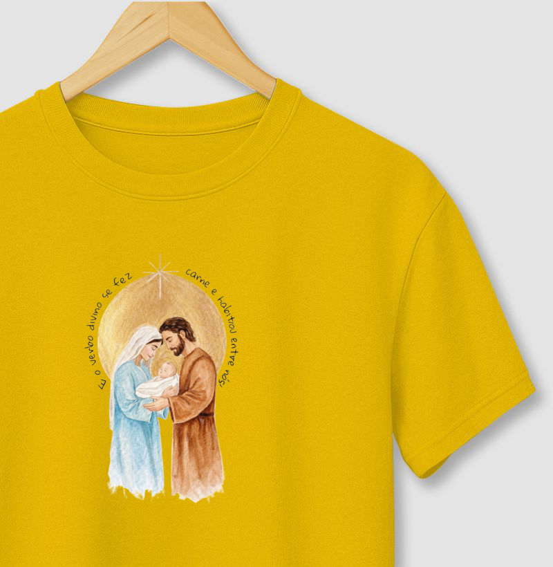 Camiseta Sagrada Família – Aquarela