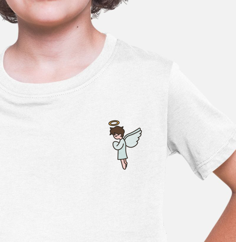 Camiseta Infantil Anjo da Guarda