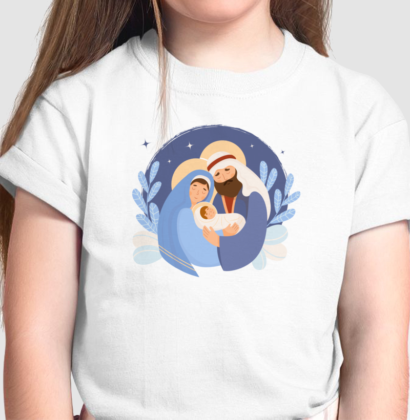 Camiseta Infantil Sagrada família
