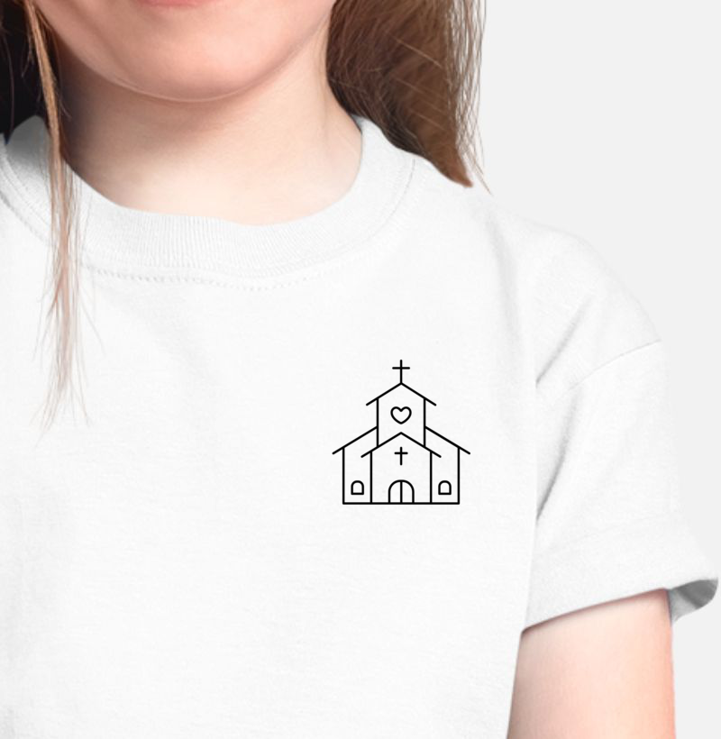 Camiseta Infantil Igreja