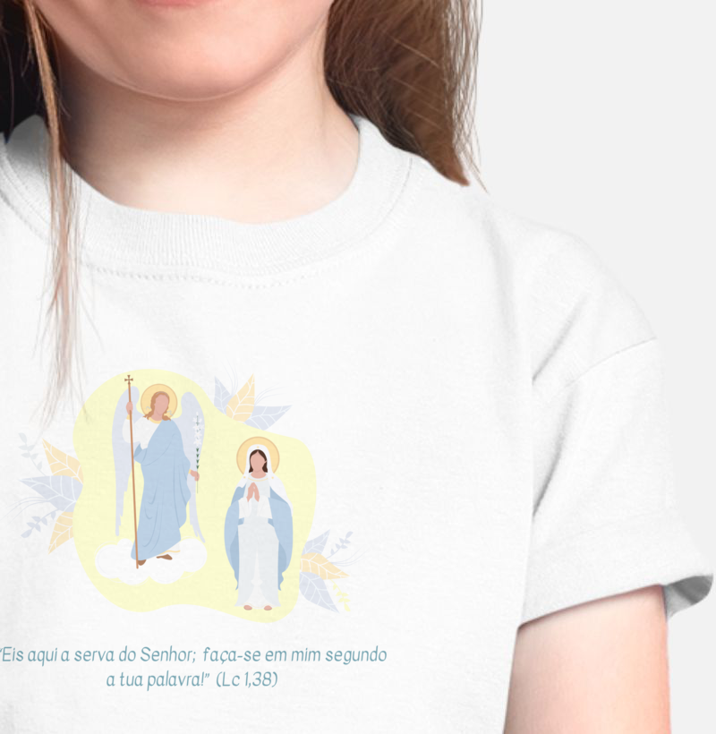 Camiseta Infantil Anunciação