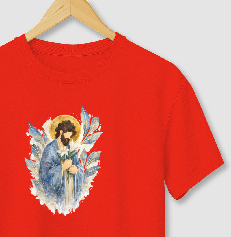 Camiseta São José Aquarela