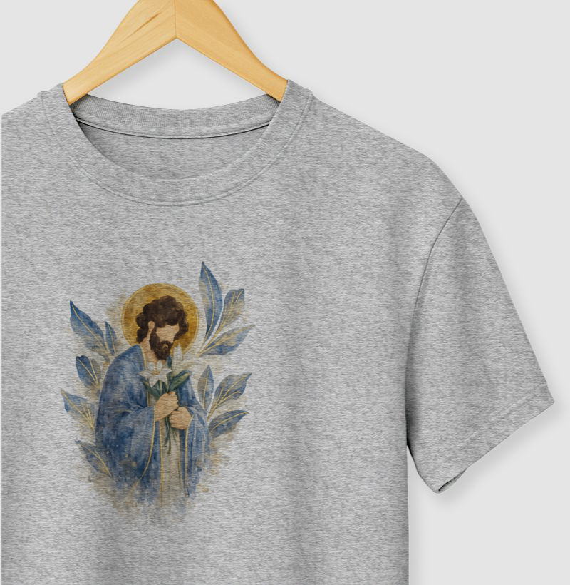 Camiseta São José Aquarela